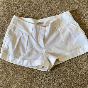 EXPRESS White dress shorts
